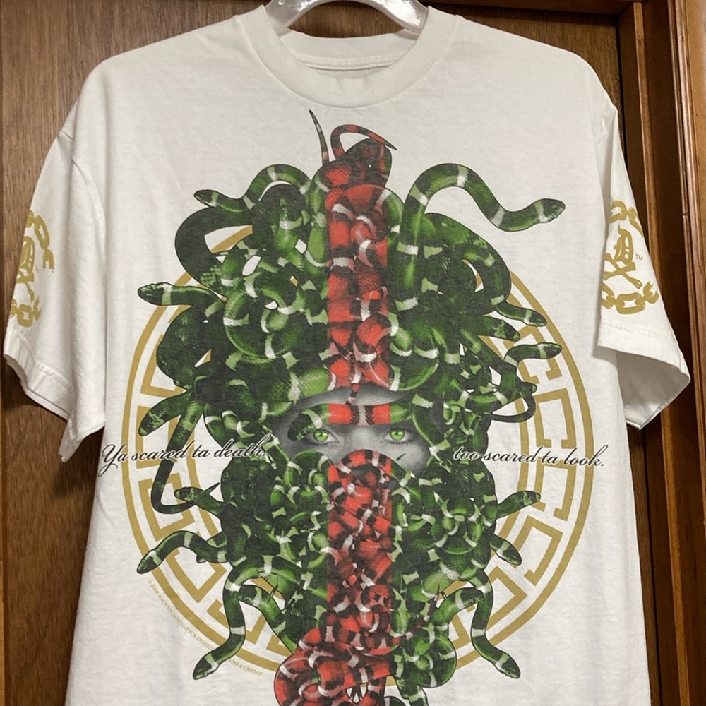 Crooks & Castles x Dissizit shirt, Large
